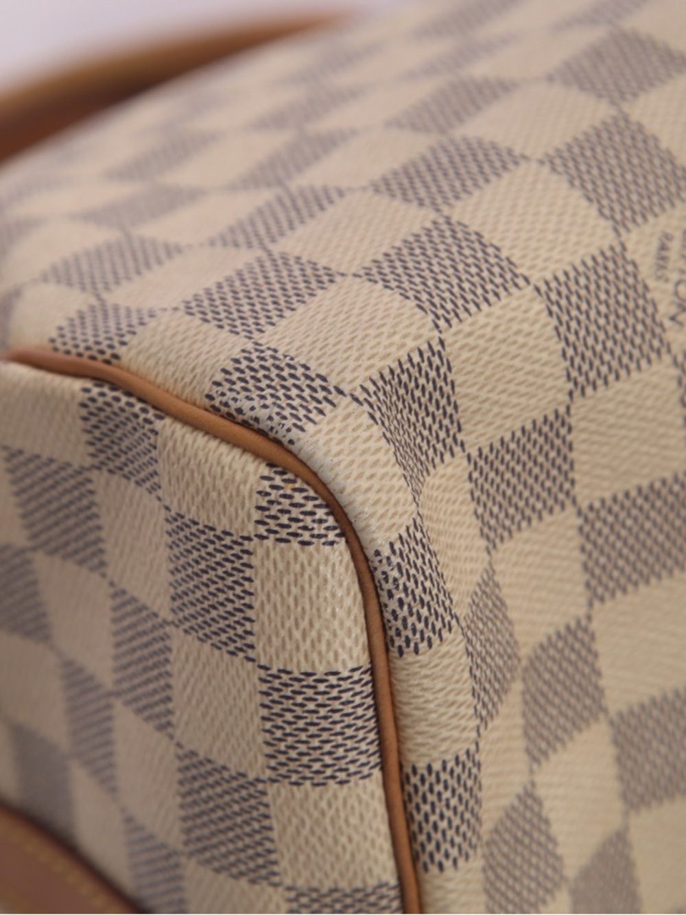 ♥️Louis Vuitton Speedy 30 Classic Checker Satchel in Beige and Tan Handbag♥️ - Picture 13 of 16